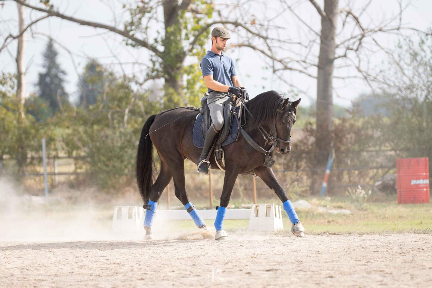 pietro istruttore a cavallo