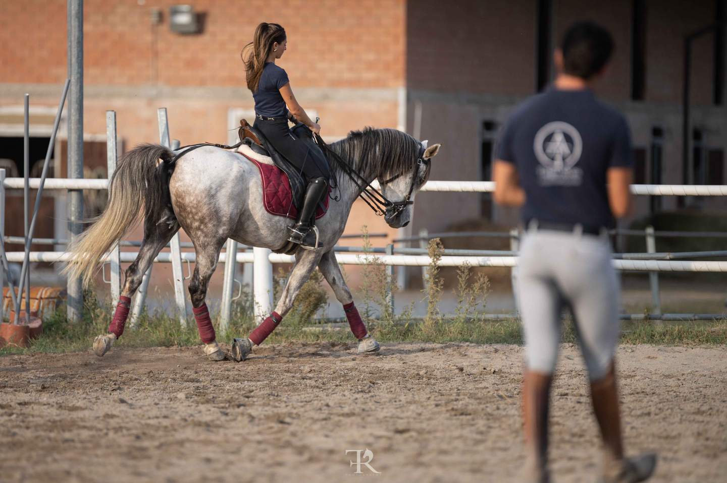 elena istruttrice a cavallo